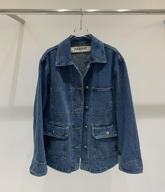 FABRIC韓國直郵㊣東大門實拍女裝新款職業休閑熱賣25春夏夾克FABRIC夾克圖色1