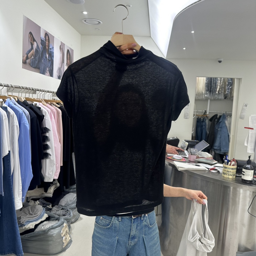 REPELLER直郵韓國代購㊣女裝新款25春夏推薦休閑時尚熱賣T恤REPELLERT恤圖色4
