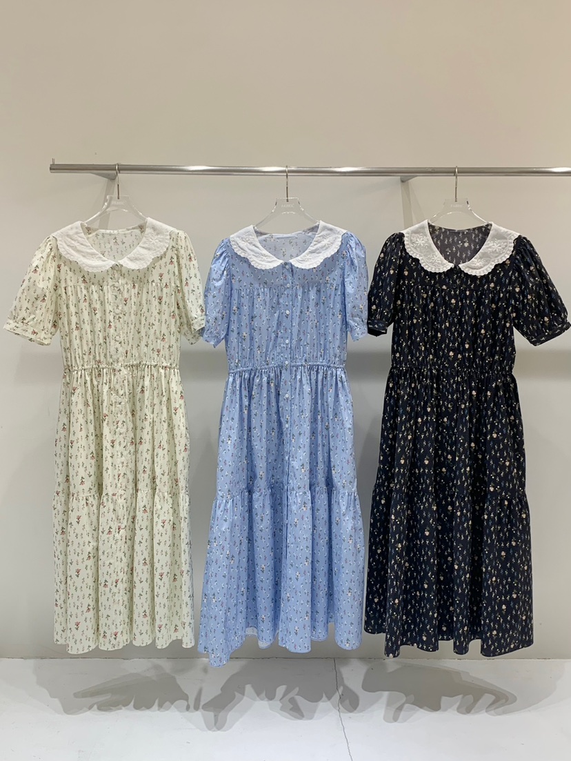 FABRIC韓國直郵㊣東大門實拍女裝新款休閑25春夏時尚連衣裙FABRIC連衣裙