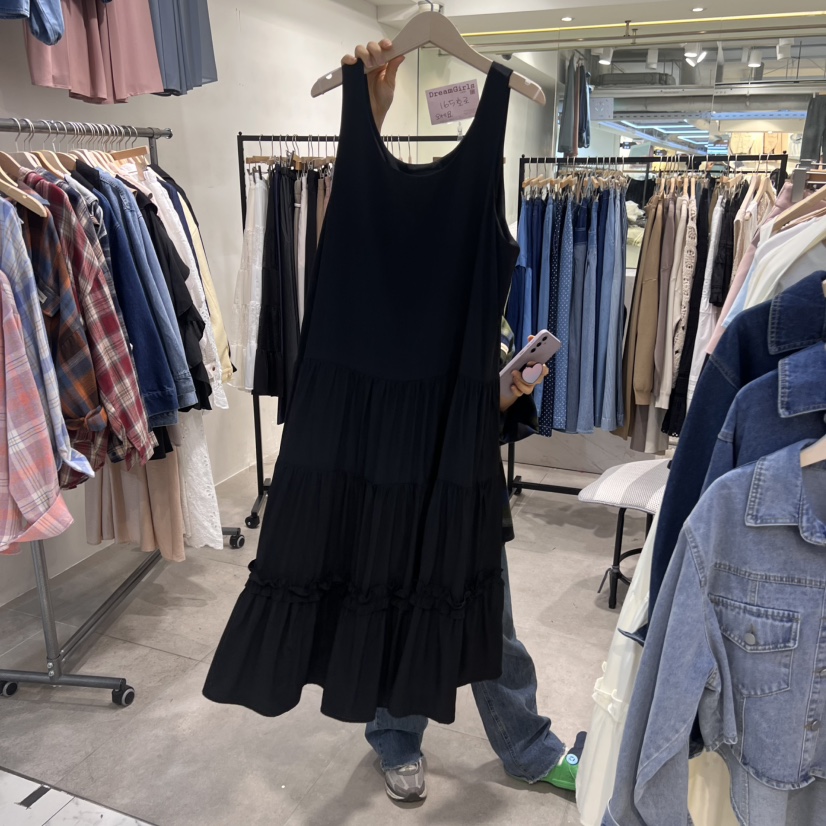 DREAM GIRIS韓國直郵㊣東大門實拍女裝新品熱賣25春夏連衣裙DREAM GIRIS/HOT PLACE連衣裙圖色2