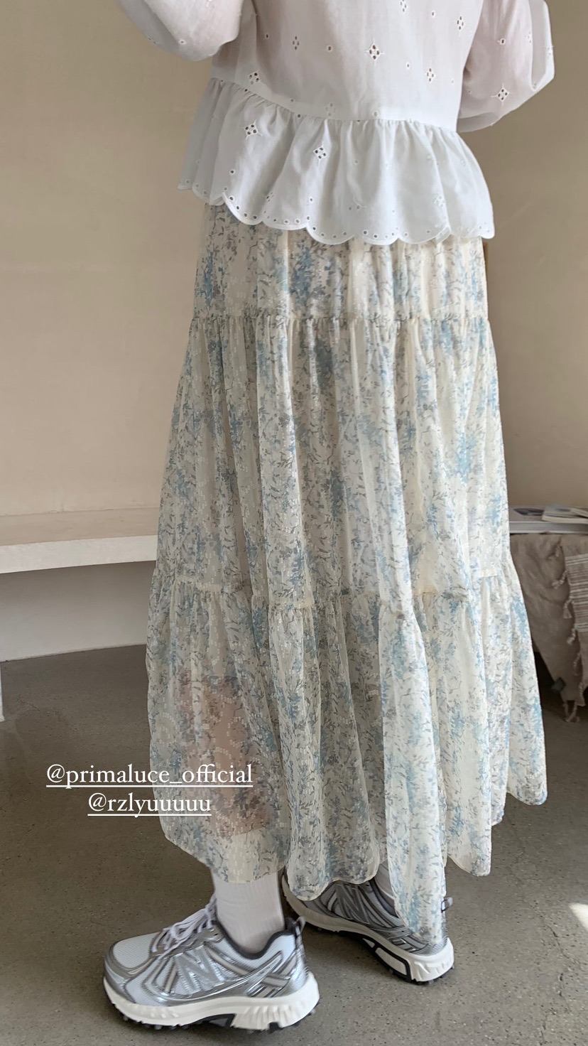 PRIMA LUCE韓國直郵㊣東大門實拍女裝新款休閑推薦熱賣長裙CHARLOTTE長裙
