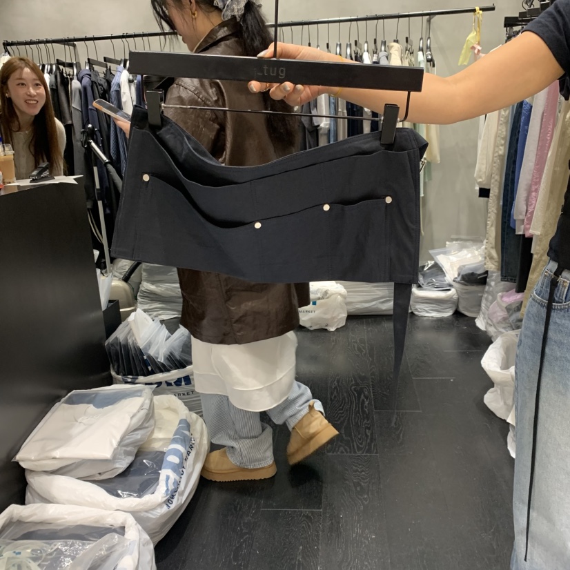 TUG韓國直郵㊣女裝新品休閑推薦時尚職業熱賣25春夏腰包不含褲子TUG腰包