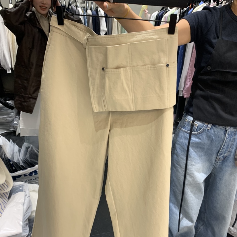 TUG韓國直郵㊣女裝新品休閑推薦時尚職業熱賣25春夏腰包不含褲子TUG腰包圖色2