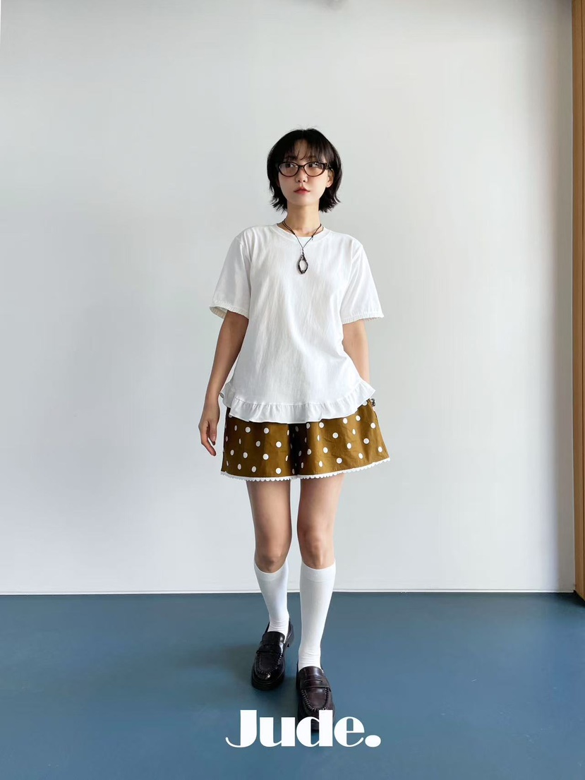 HEYJUDE韓國㊣直郵東大門代購女裝新款時尚職業推薦人氣T恤HEYJUDET恤