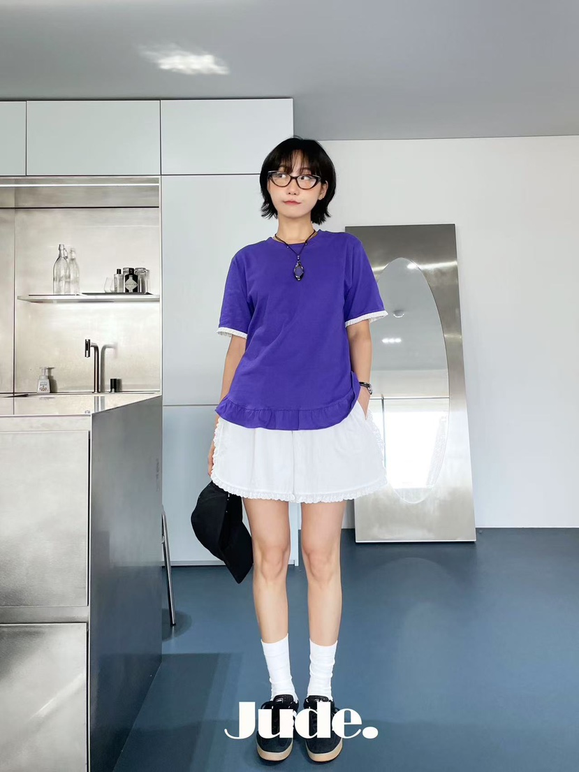 HEYJUDE韓國㊣直郵東大門代購女裝新款時尚職業推薦人氣T恤HEYJUDET恤
