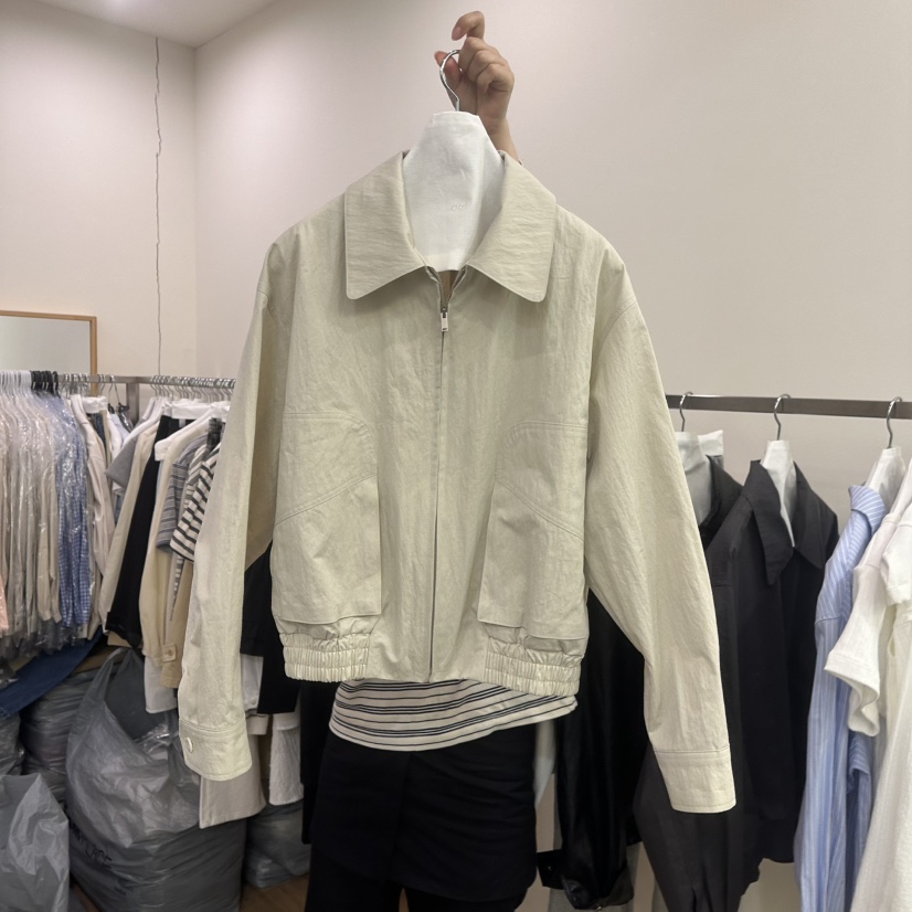 AGO韓國直郵㊣東大門實拍女裝新品職業休閑時尚熱賣人氣夾克AGO夾克圖色2