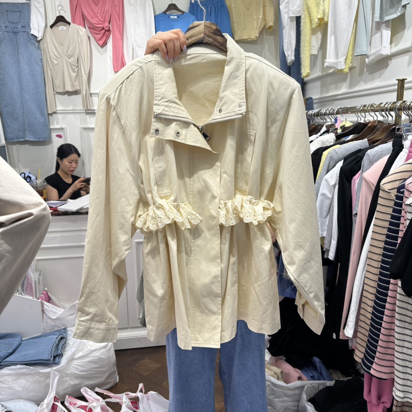 J.RITZY韓國直郵㊣東大門實拍女裝新品職業休閑人氣時尚夾克J.RITZY夾克圖色2