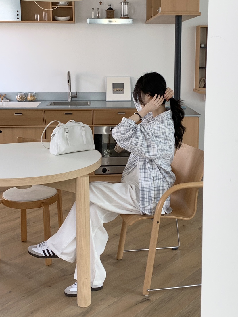 BOUND.A韓國㊣直郵東大門代購女裝新品25春夏休閑襯衫蕾絲衫BOUND.A襯衫/蕾絲衫