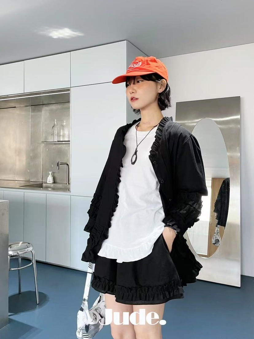 HEYJUDE韓國㊣直郵東大門代購女裝新款25春夏人氣襯衫蕾絲衫HEYJUDE襯衫/蕾絲衫