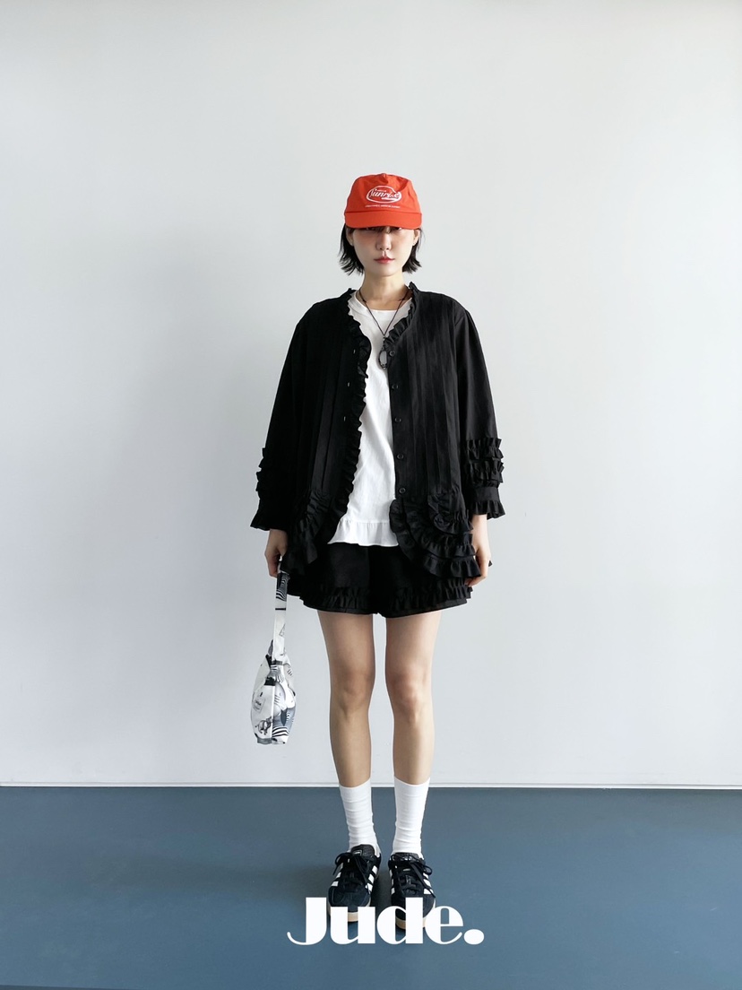 HEYJUDE韓國㊣直郵東大門代購女裝新款25春夏人氣襯衫蕾絲衫HEYJUDE襯衫/蕾絲衫