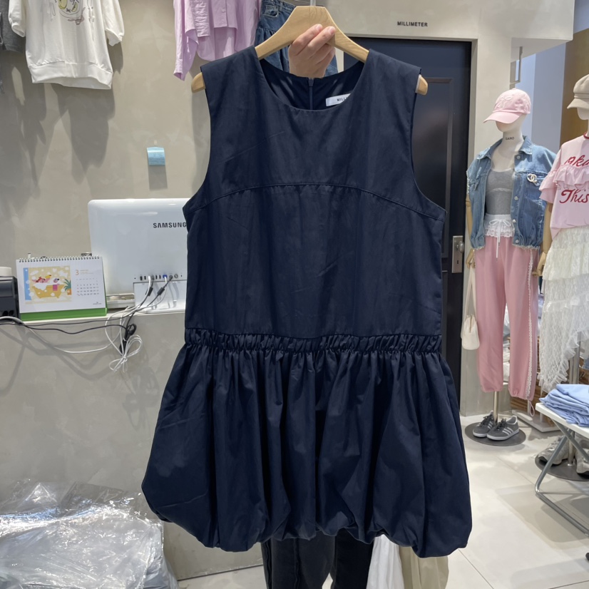 MILLIMETER韓國直郵㊣女裝新品熱賣職業25春夏人氣推薦連衣裙MILLIMETER連衣裙圖色3