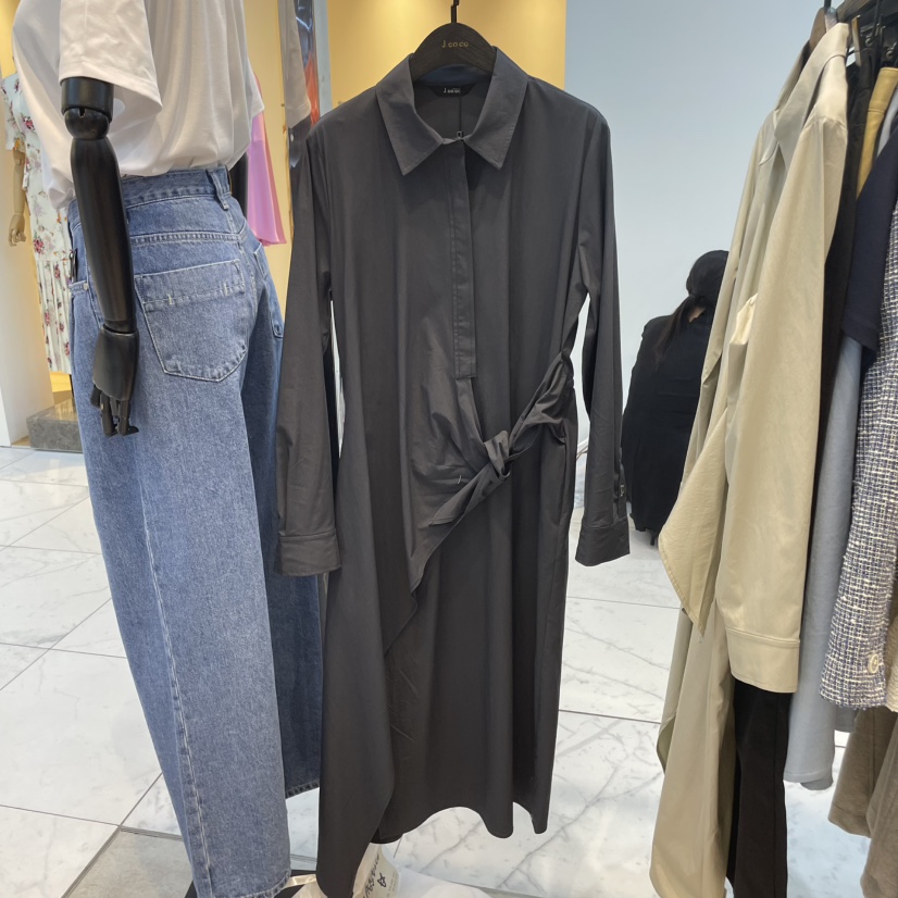J COCO韓國直郵㊣女裝新品25春夏時尚職業熱賣休閑人氣連衣裙J COCO連衣裙圖色2