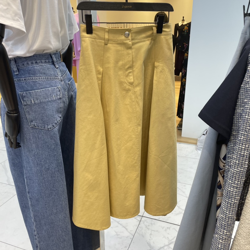 J COCO韓國㊣直郵東大門代購女裝新品推薦休閑半身裙中短裙J COCO半身裙/中短裙圖色2