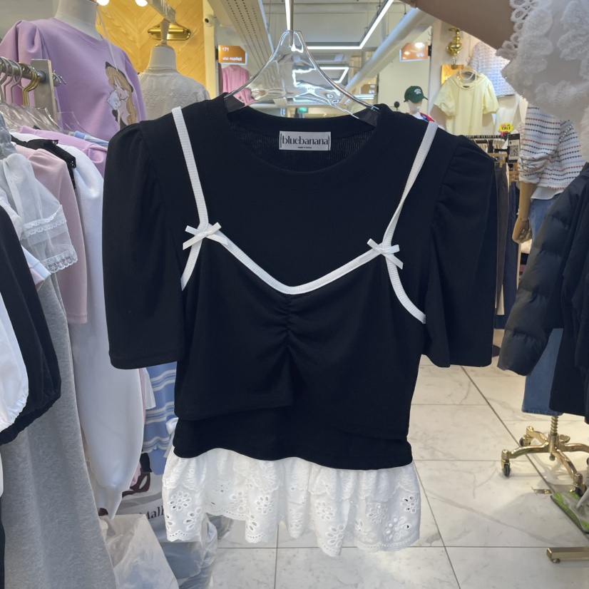 BLUE BANANA韓國㊣直郵東大門代購女裝新品休閑套裝含包套裝BLUE BANANA套裝圖色2