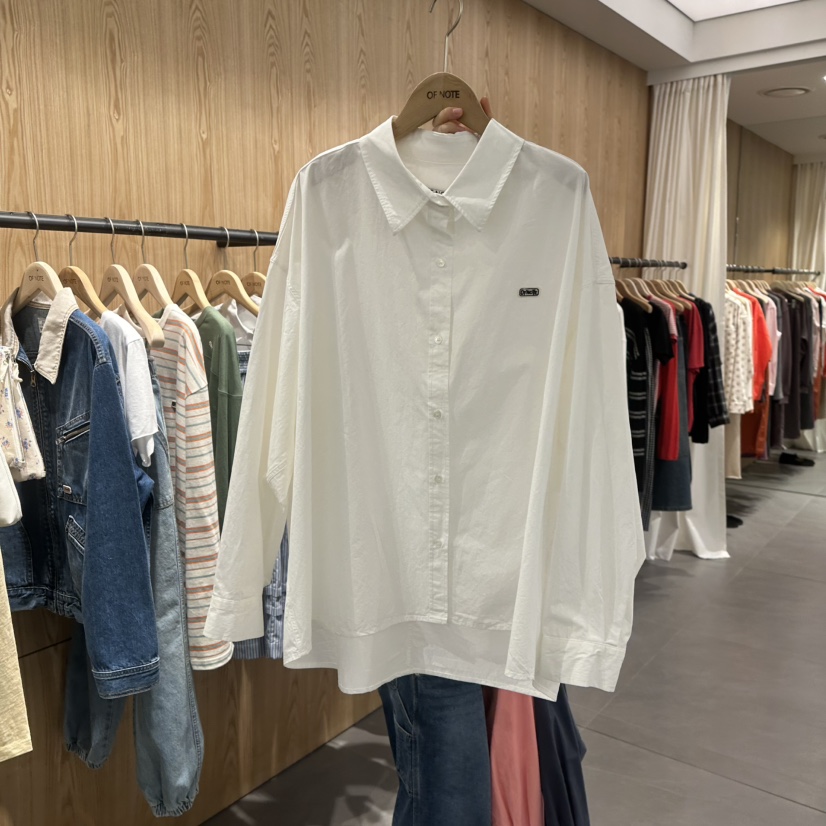 STAYFELT/OF NOTE直郵韓國代購㊣女裝新款25春夏襯衫蕾絲衫OF NOTE/STAYFELT襯衫/蕾絲衫