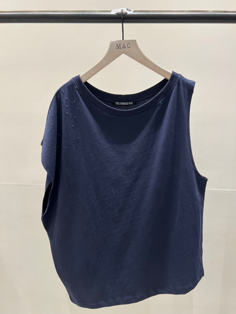 MAC韓國直郵㊣東大門實拍女裝新品人氣休閑職業25春夏時尚T恤THE FORWARD MACT恤圖色2