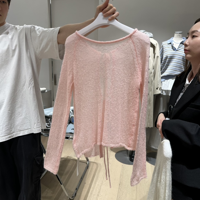 FAVOR-P韓國直郵㊣女裝新款時尚職業25春夏熱賣推薦針織衫FAVOR針織衫