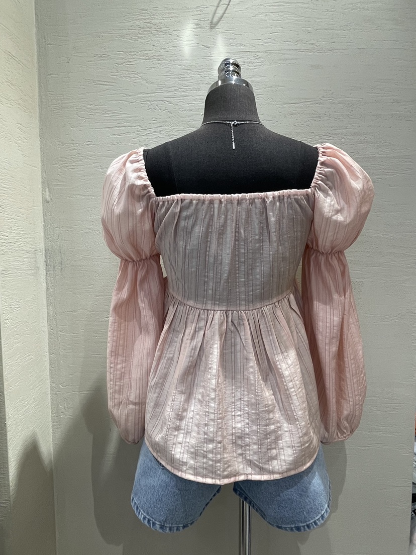 HI HIGH韓國直郵㊣東大門實拍女裝新品休閑熱賣襯衫蕾絲衫SEESTAR/hi high襯衫/蕾絲衫