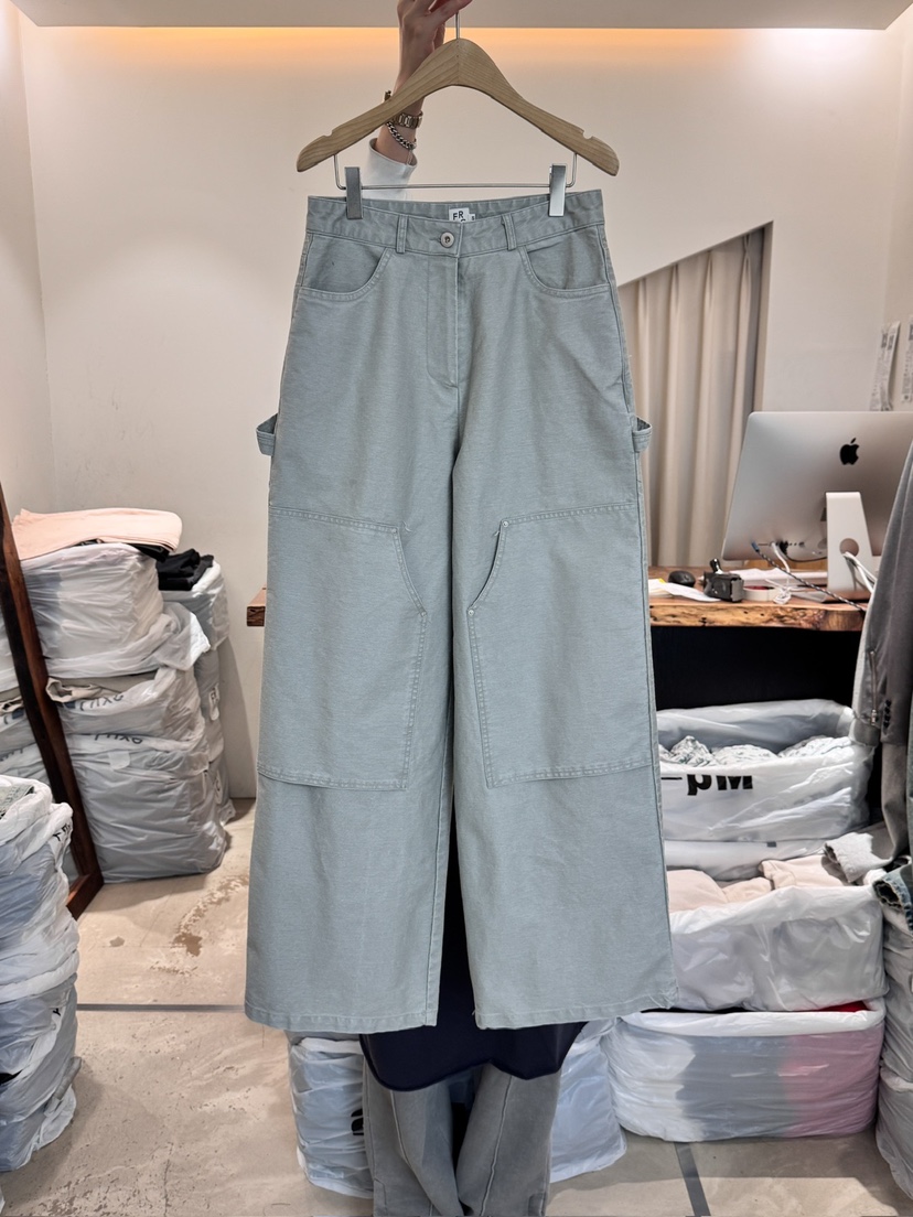 FRIC直郵韓國代購㊣女裝新品25春夏推薦休閑時尚熱賣休閑褲FRIC休閑褲圖色2