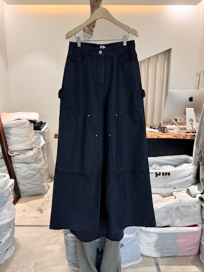 FRIC直郵韓國代購㊣女裝新品25春夏推薦休閑時尚熱賣休閑褲FRIC休閑褲圖色3