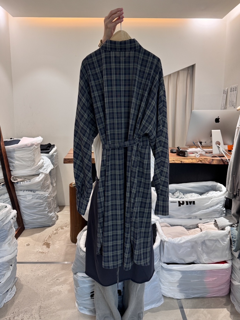 FRIC韓國直郵㊣女裝新品人氣時尚熱賣25春夏職業休閑連衣裙FRIC連衣裙