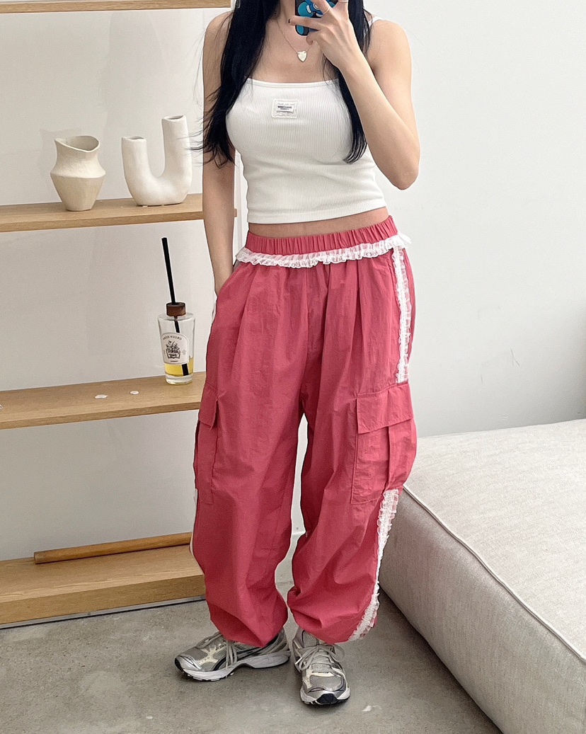 MA NYO韓國直郵㊣東大門實拍女裝新款休閑人氣推薦職業休閑褲MA NYO休閑褲