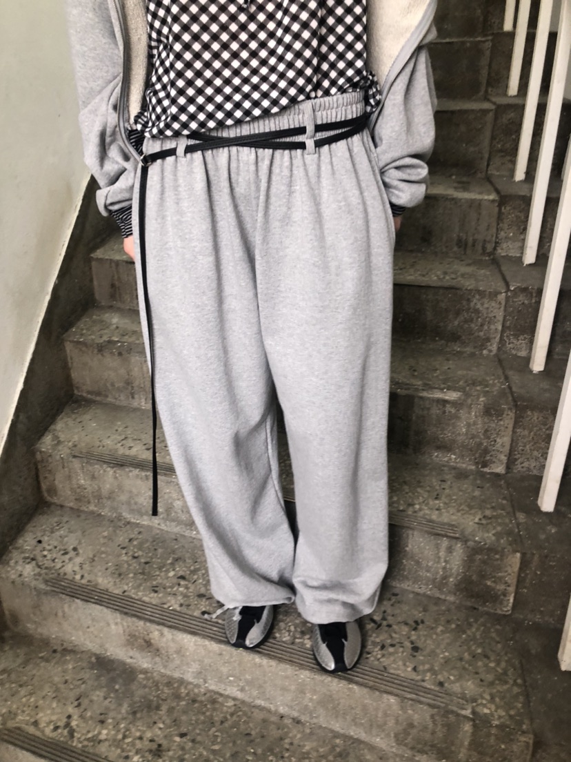 FLASH韓國直郵㊣東大門實拍女裝新款休閑職業休閑褲含腰繩腰帶FLASH休閑褲