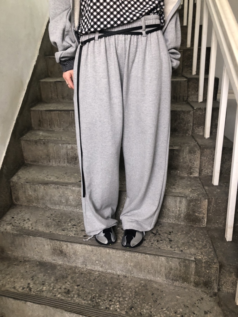 FLASH韓國直郵㊣東大門實拍女裝新款休閑職業休閑褲含腰繩腰帶FLASH休閑褲