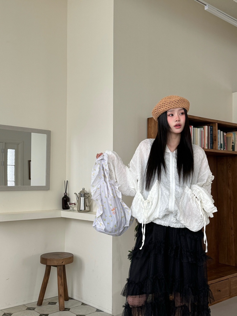 MAISONDEGLORY直郵韓國代購㊣女裝新款人氣25春夏職業熱賣夾克MAISON DE GLORY夾克