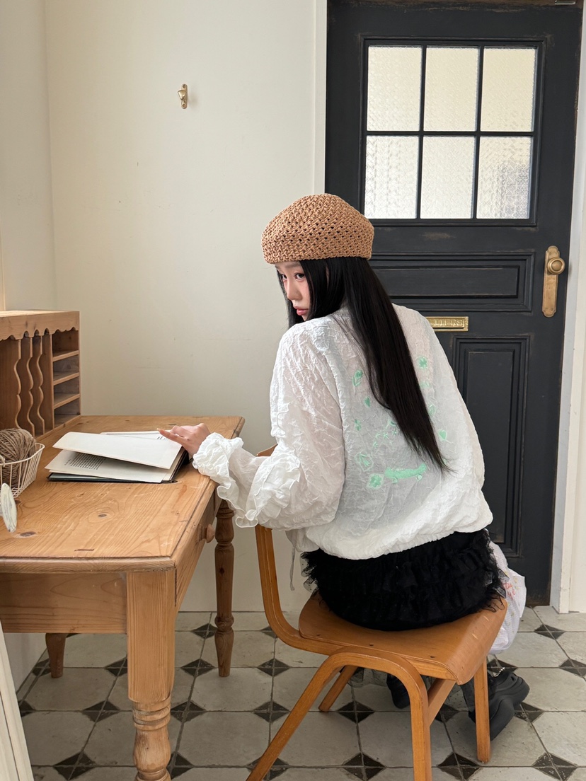 MAISONDEGLORY直郵韓國代購㊣女裝新款人氣25春夏職業熱賣夾克MAISON DE GLORY夾克