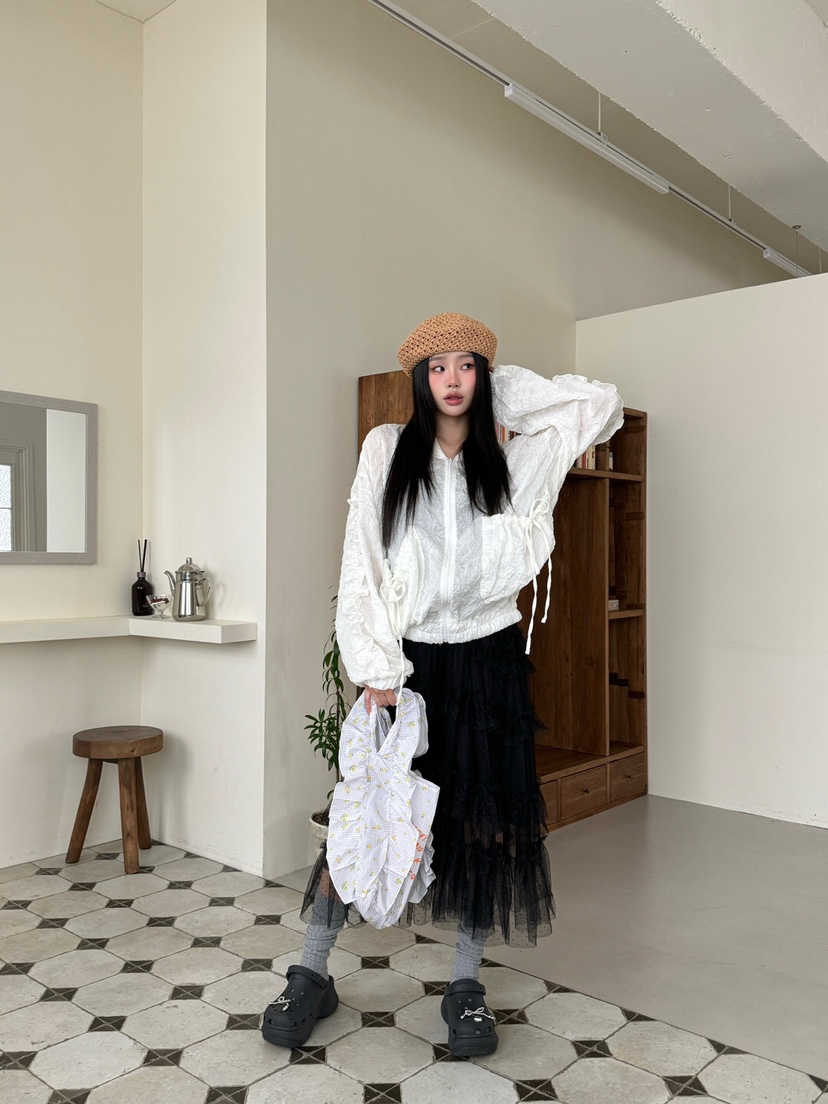 MAISONDEGLORY直郵韓國代購㊣女裝新款人氣25春夏職業熱賣夾克MAISON DE GLORY夾克