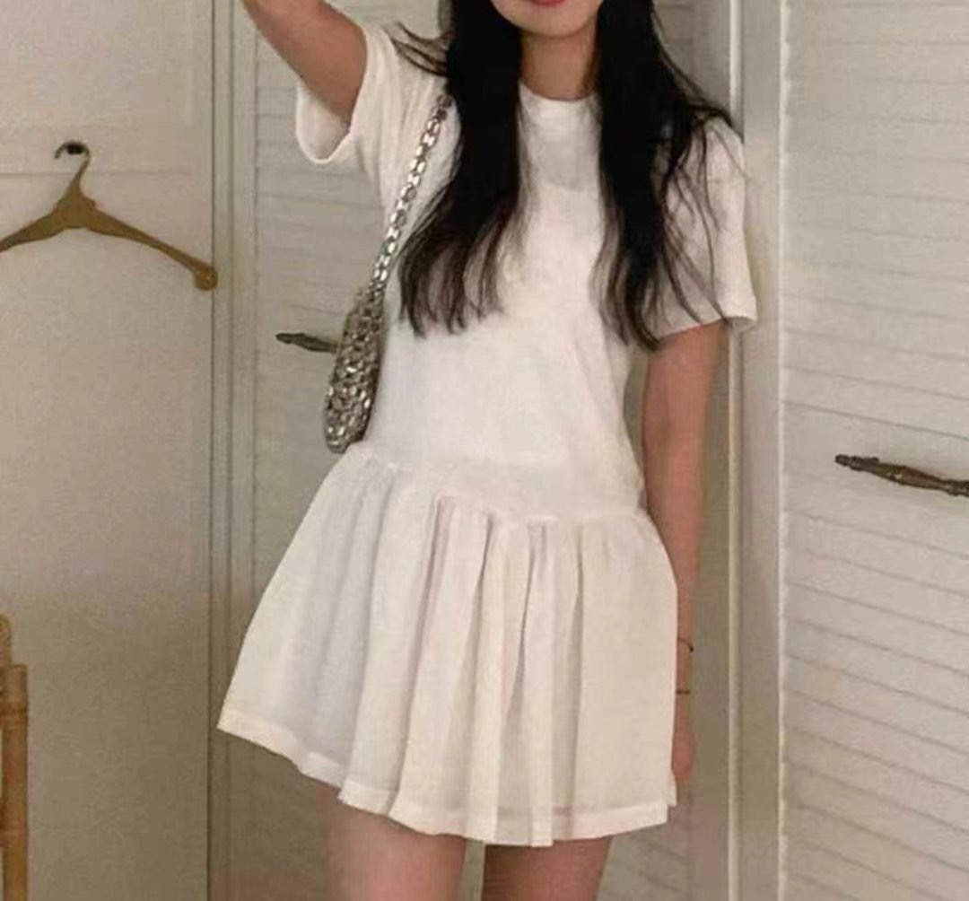 BLACKPOM-블랙폼-T韓國直郵㊣女裝新款25春夏推薦休閑連衣裙BLACKPOM-ot連衣裙