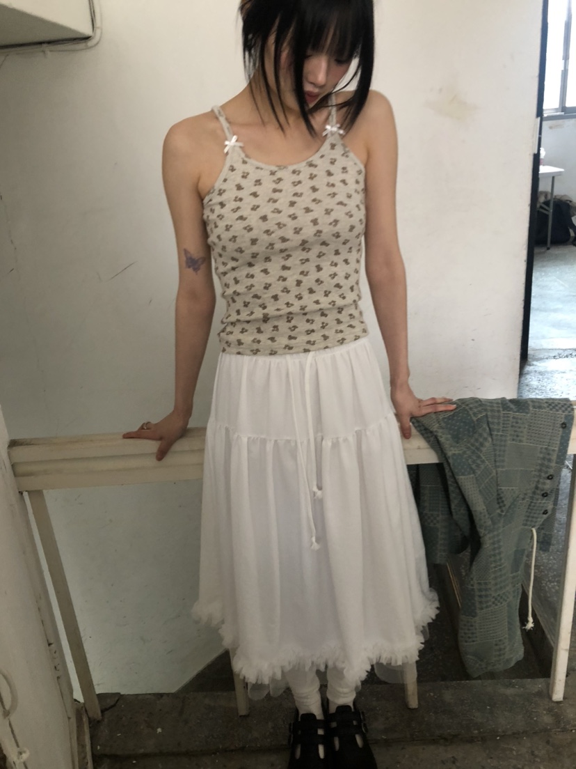 FLASH直郵韓國代購㊣女裝新款推薦休閑職業25春夏人氣吊帶背心FLASH吊帶/背心