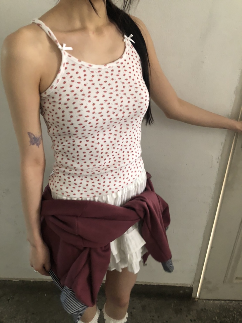 FLASH直郵韓國代購㊣女裝新款推薦休閑職業25春夏人氣吊帶背心FLASH吊帶/背心