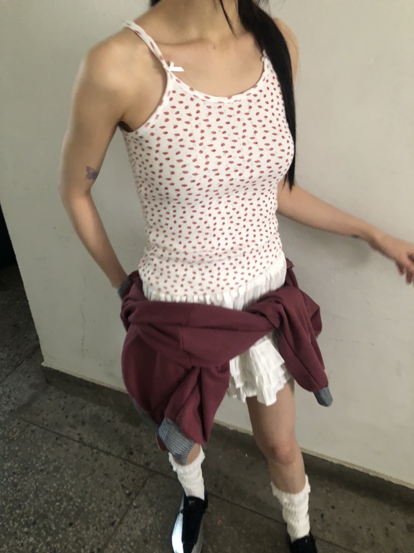 FLASH直郵韓國代購㊣女裝新款推薦休閑職業25春夏人氣吊帶背心FLASH吊帶/背心