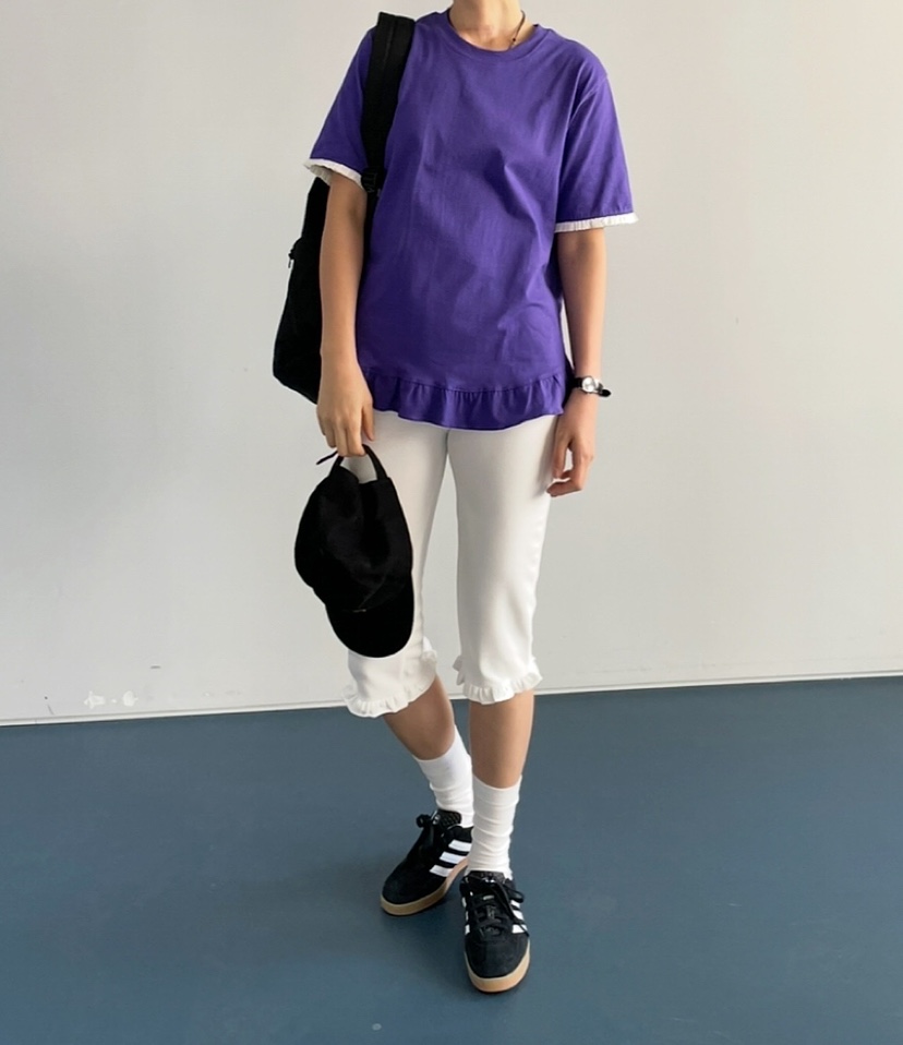 HEYJUDE韓國㊣直郵東大門代購女裝新款25春夏時尚打底褲鯊魚褲HEYJUDE打底褲/鯊魚褲