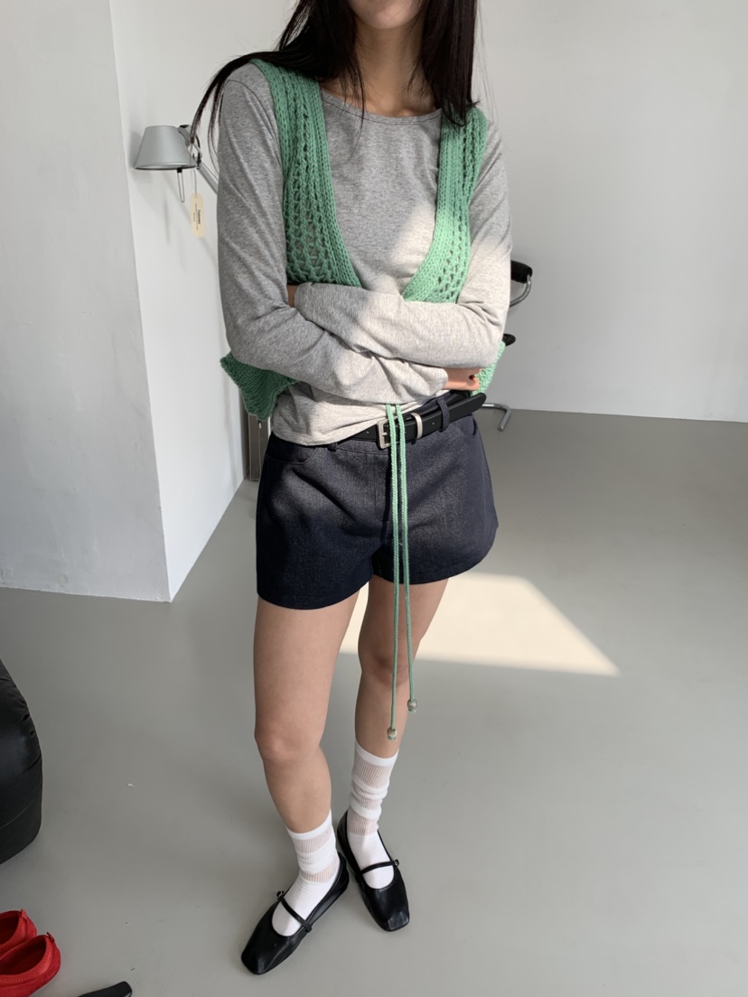MURMUR韓國直郵㊣女裝新品職業熱賣休閑人氣推薦25春夏馬甲MURMUR馬甲