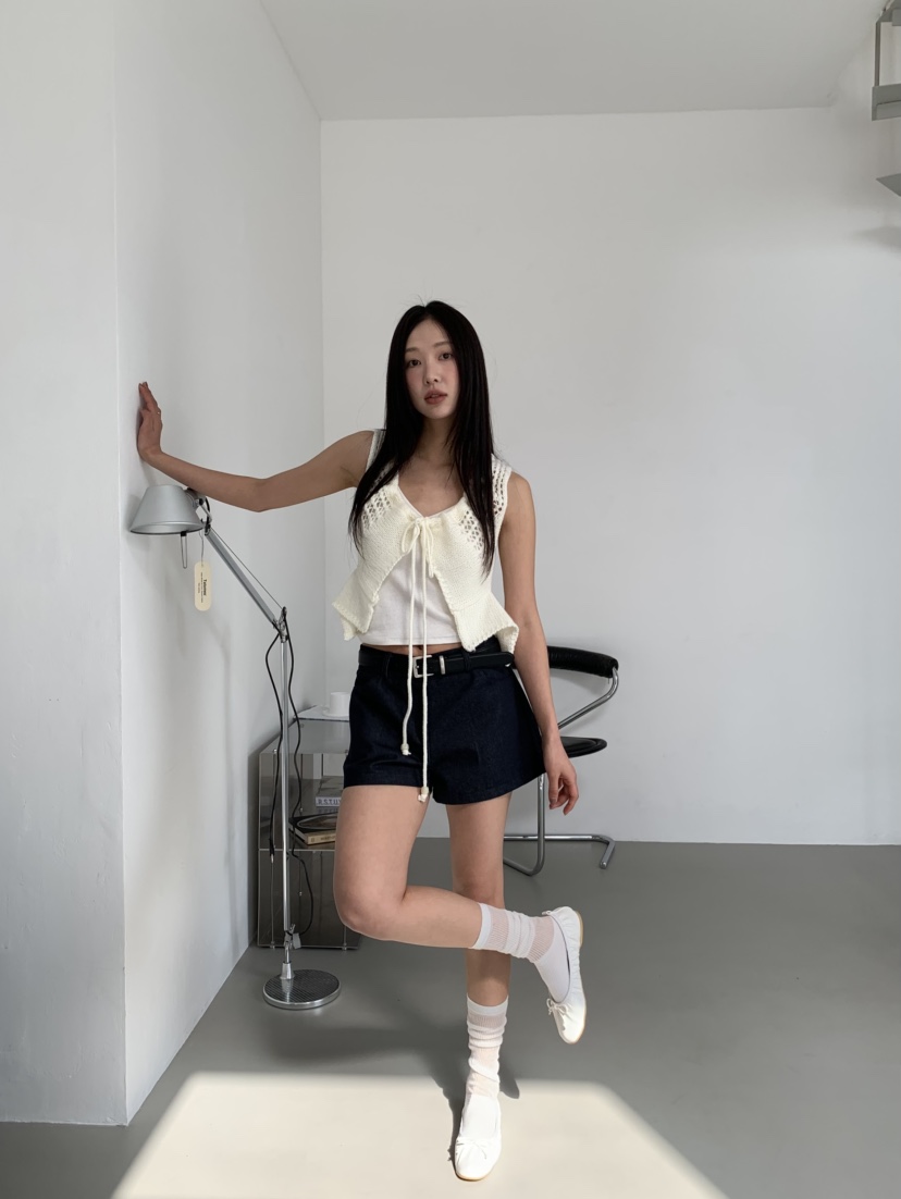 MURMUR韓國直郵㊣女裝新品職業熱賣休閑人氣推薦25春夏馬甲MURMUR馬甲