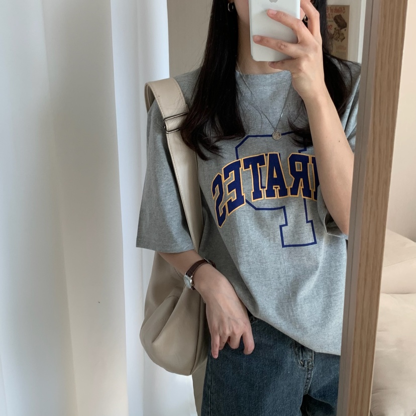 HELLO JINI韓國直郵㊣女裝新款推薦熱賣職業時尚休閑人氣T恤HELLO JINIT恤