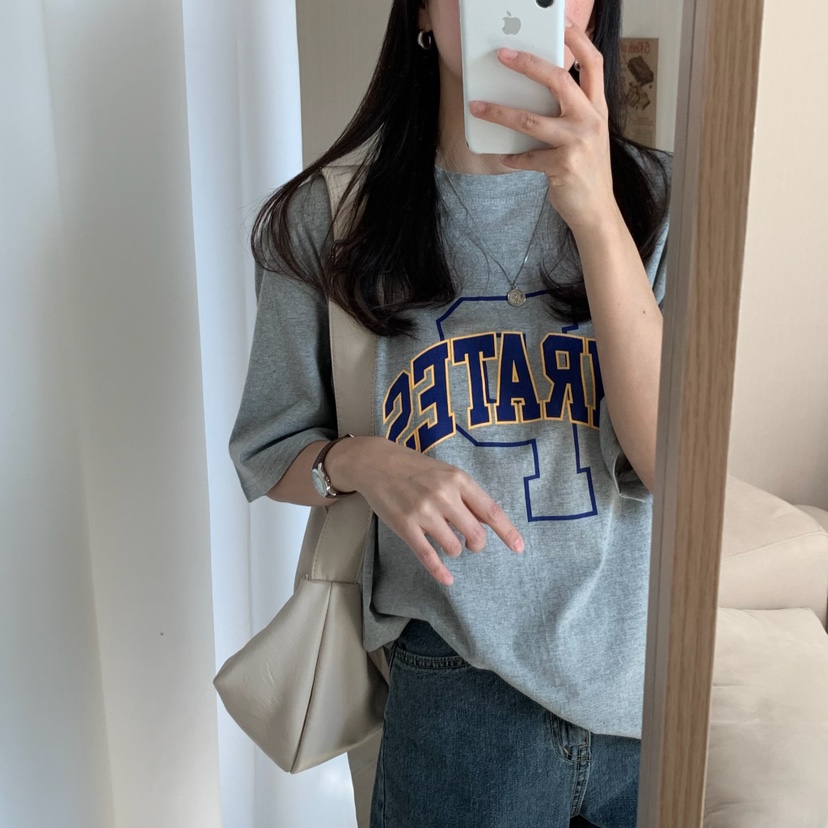 HELLO JINI韓國直郵㊣女裝新款推薦熱賣職業時尚休閑人氣T恤HELLO JINIT恤