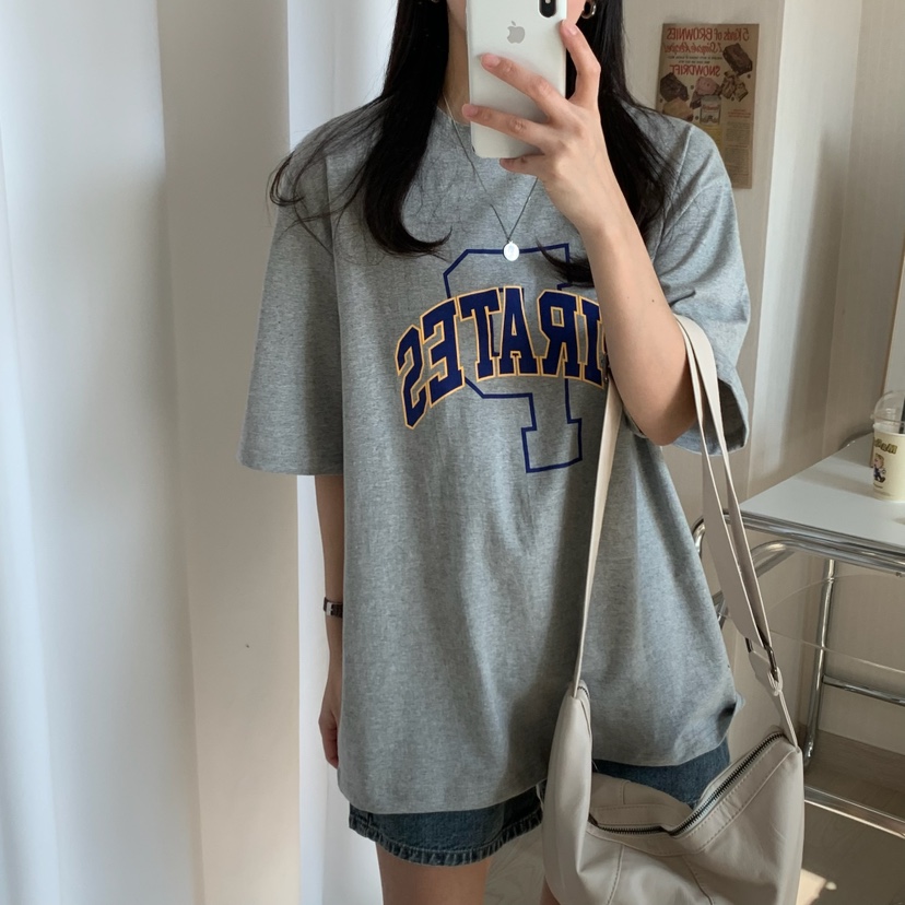 HELLO JINI韓國直郵㊣女裝新款推薦熱賣職業時尚休閑人氣T恤HELLO JINIT恤