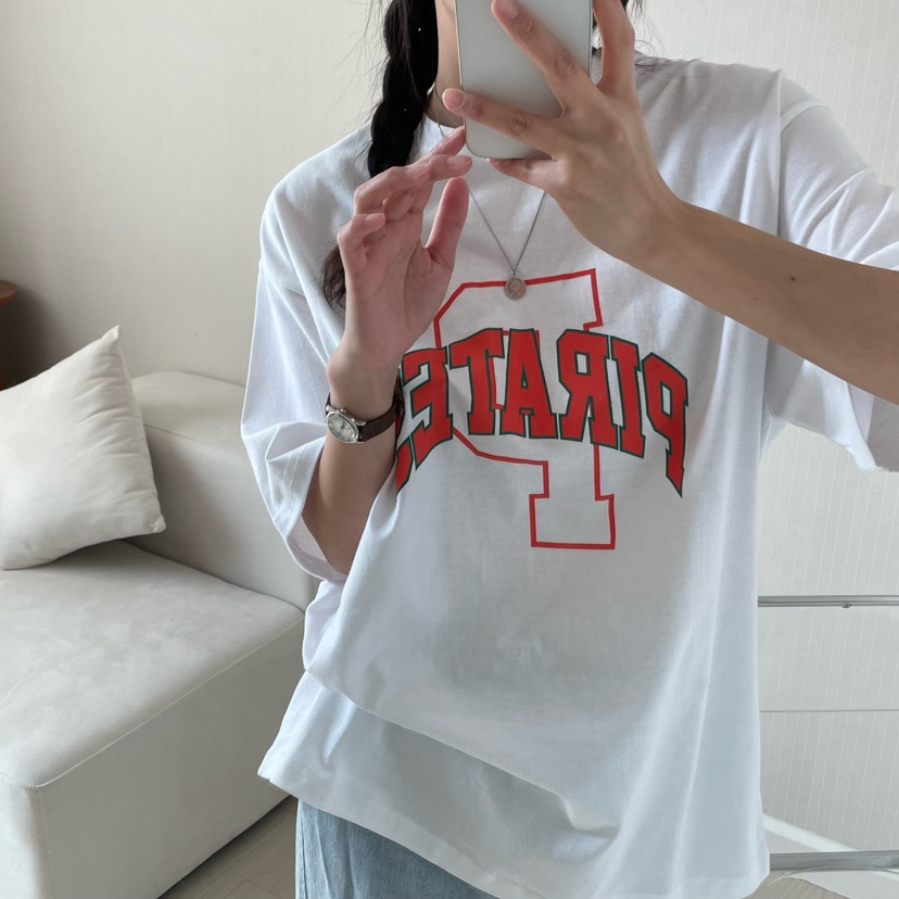 HELLO JINI韓國直郵㊣女裝新款推薦熱賣職業時尚休閑人氣T恤HELLO JINIT恤
