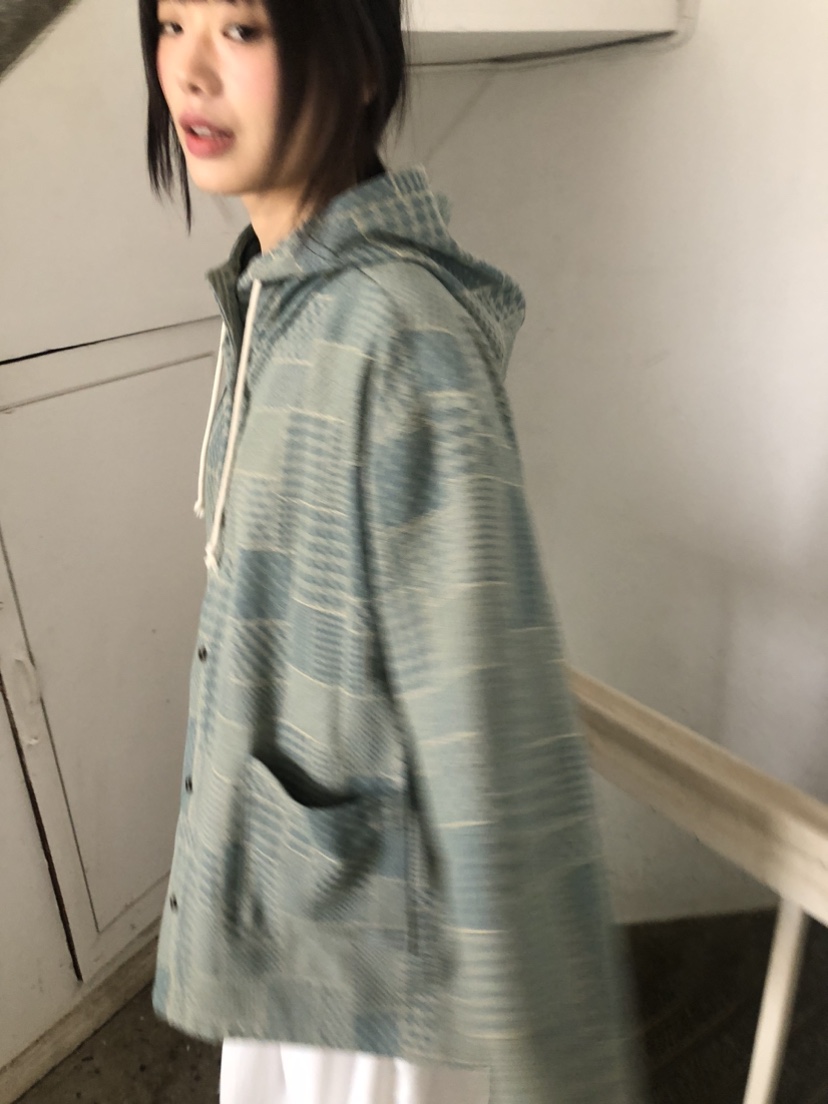 FLASH直郵韓國代購㊣女裝新品25春夏推薦時尚休閑人氣夾克連帽FLASH夾克