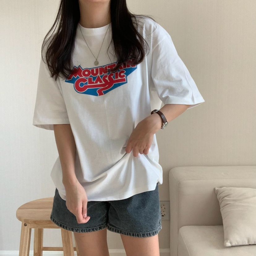 HELLO JINI韓國直郵㊣東大門實拍女裝新品人氣推薦休閑T恤HELLO JINIT恤