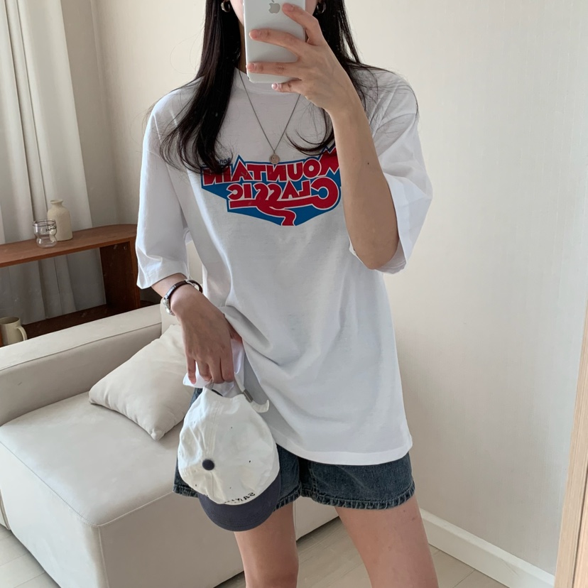 HELLO JINI韓國直郵㊣東大門實拍女裝新品人氣推薦休閑T恤HELLO JINIT恤