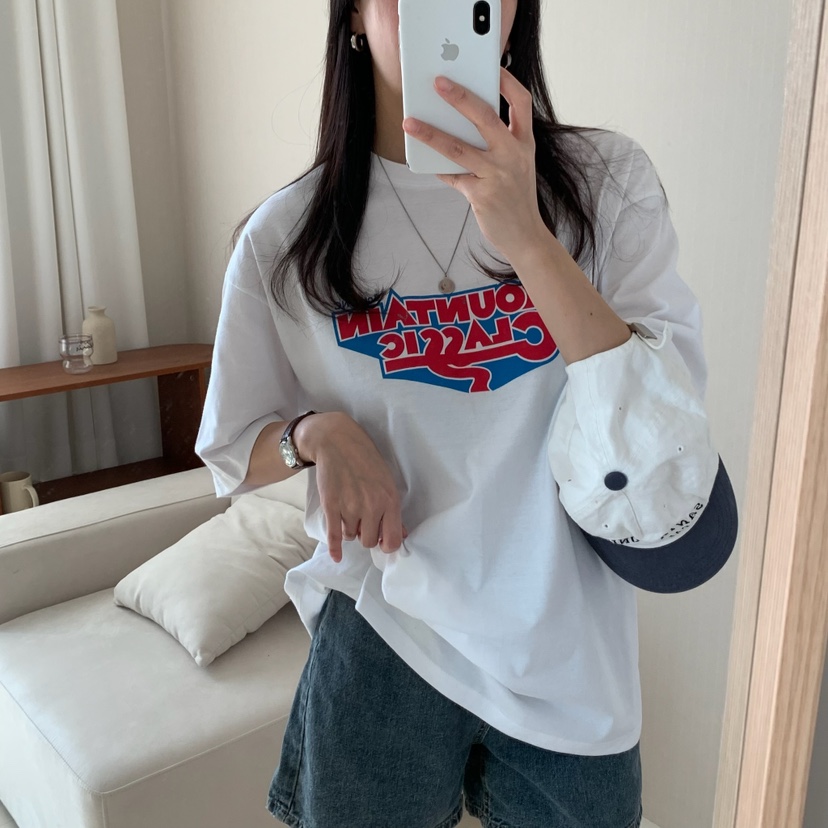 HELLO JINI韓國直郵㊣東大門實拍女裝新品人氣推薦休閑T恤HELLO JINIT恤