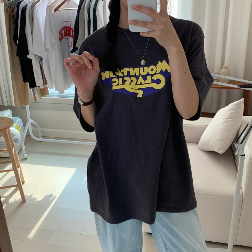 HELLO JINI韓國直郵㊣東大門實拍女裝新品人氣推薦休閑T恤HELLO JINIT恤