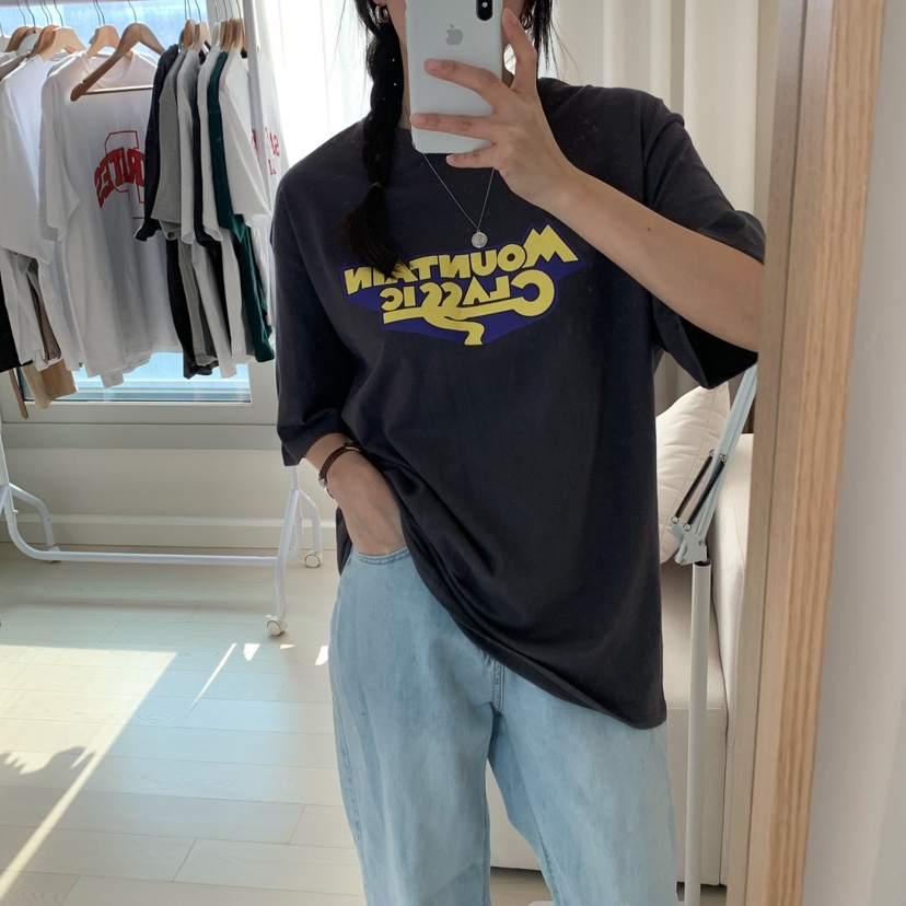 HELLO JINI韓國直郵㊣東大門實拍女裝新品人氣推薦休閑T恤HELLO JINIT恤