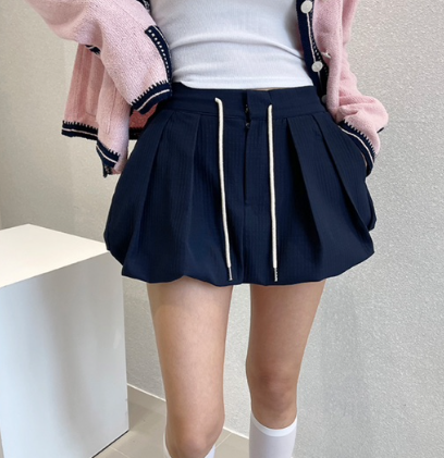 UNA/THE MAY韓國㊣直郵東大門代購女裝新款職業裙褲南瓜裙THEMAY/UNA裙褲圖色2