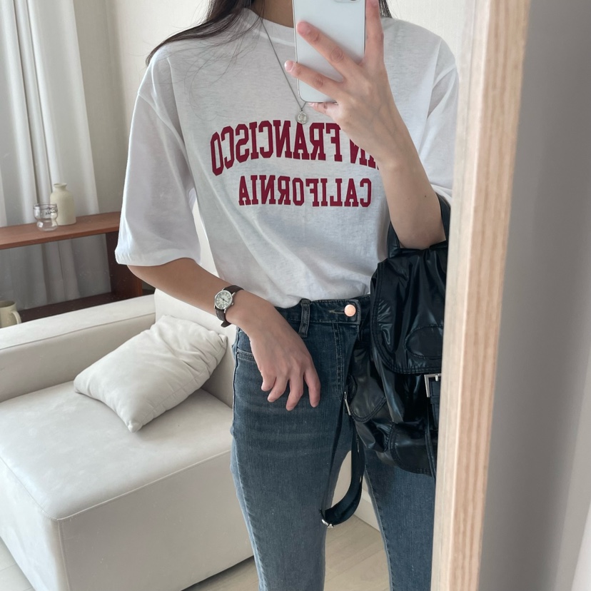 HELLO JINI韓國㊣直郵東大門代購女裝新品人氣休閑時尚T恤HELLO JINIT恤